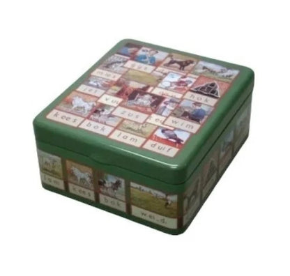 Nostalgische Teedose Monkey Nut Mies – Retro Bilddose
