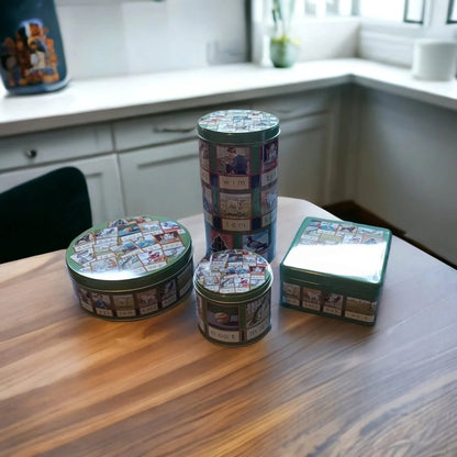 Nostalgische Teedose Monkey Nut Mies – Retro Bilddose