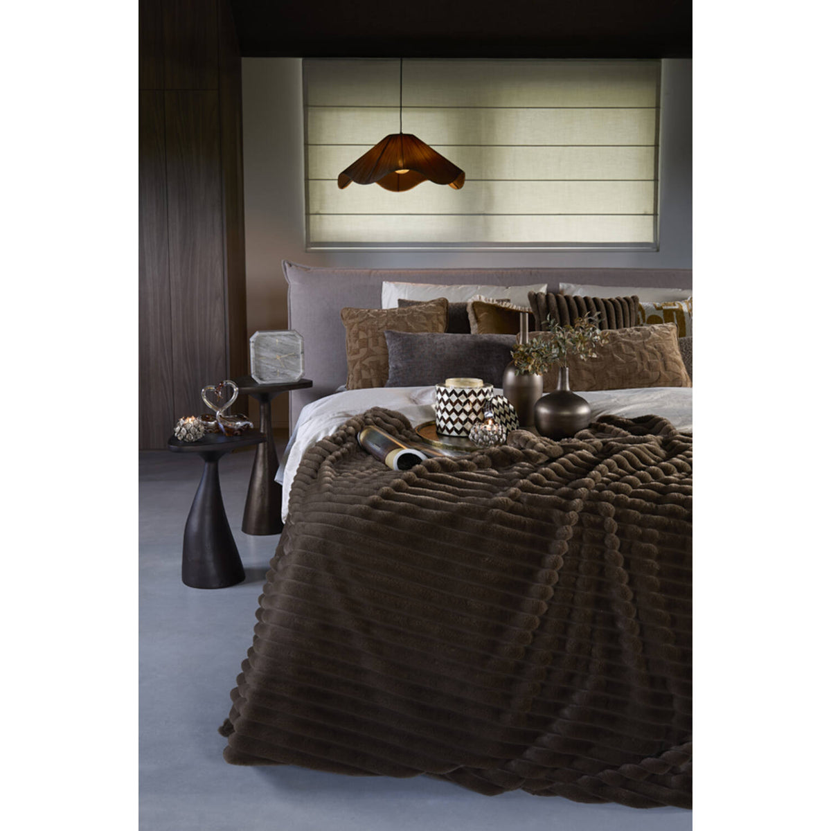 Theelichthouder Serina Brons – Light & Living – Ø 10,5 cm