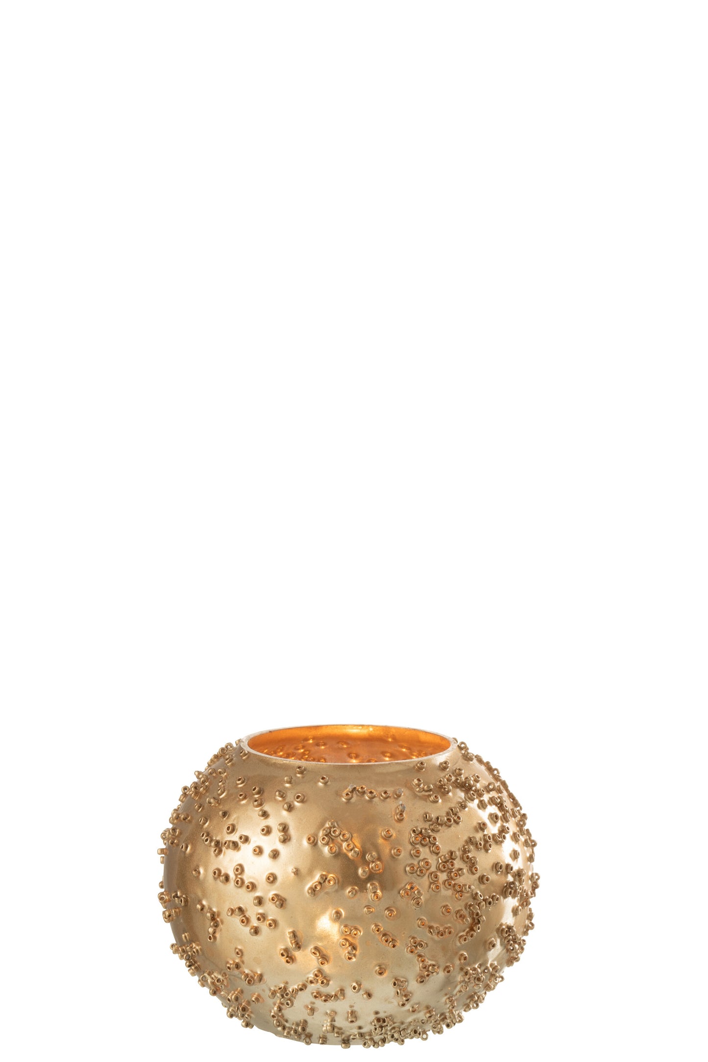 Gouden Waxinelichthouder Bubbels – Glas