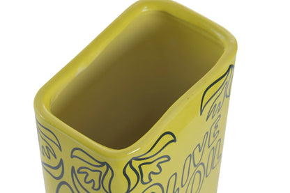 Boekvaas Olive Oil – Geel Stoneware 23 cm