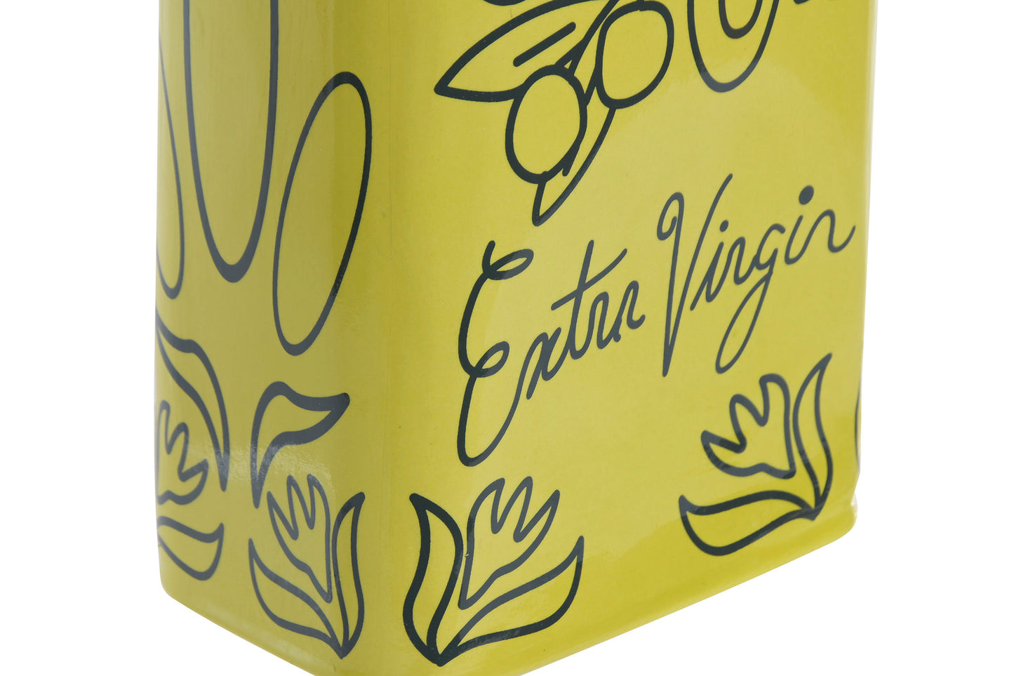 Boekvaas Olive Oil – Geel Stoneware 23 cm