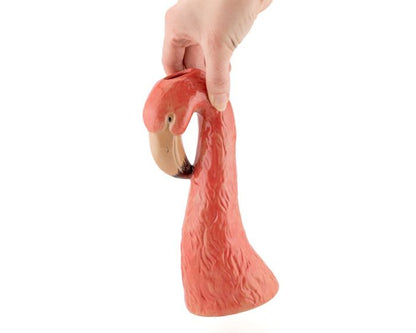 Flamingo Vaas Roze – Keramische Dierendecoratie 21 cm