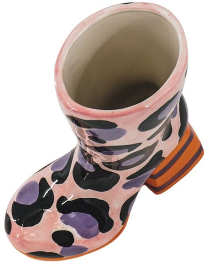 Panterprint Laars Vaas – Keramiek – 24 cm