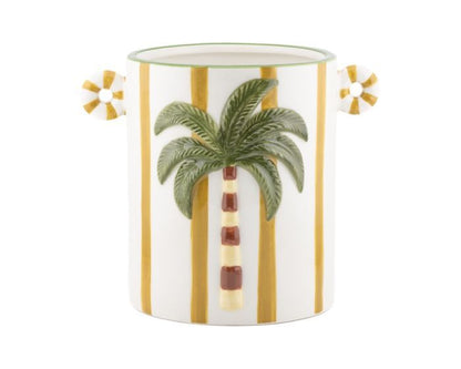 🌴 Palmboom Vaas Palora – Keramische Tropical Eyecatcher