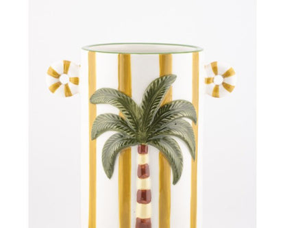 🌴 Palmboom Vaas Palora – Keramische Tropical Eyecatcher