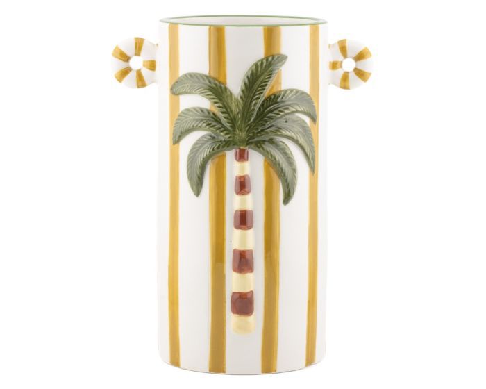 🌴 Palmboom Vaas Palora – Keramische Tropical Eyecatcher