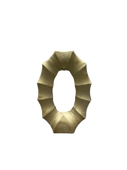 Golden Oval Slender Vases – Colmore