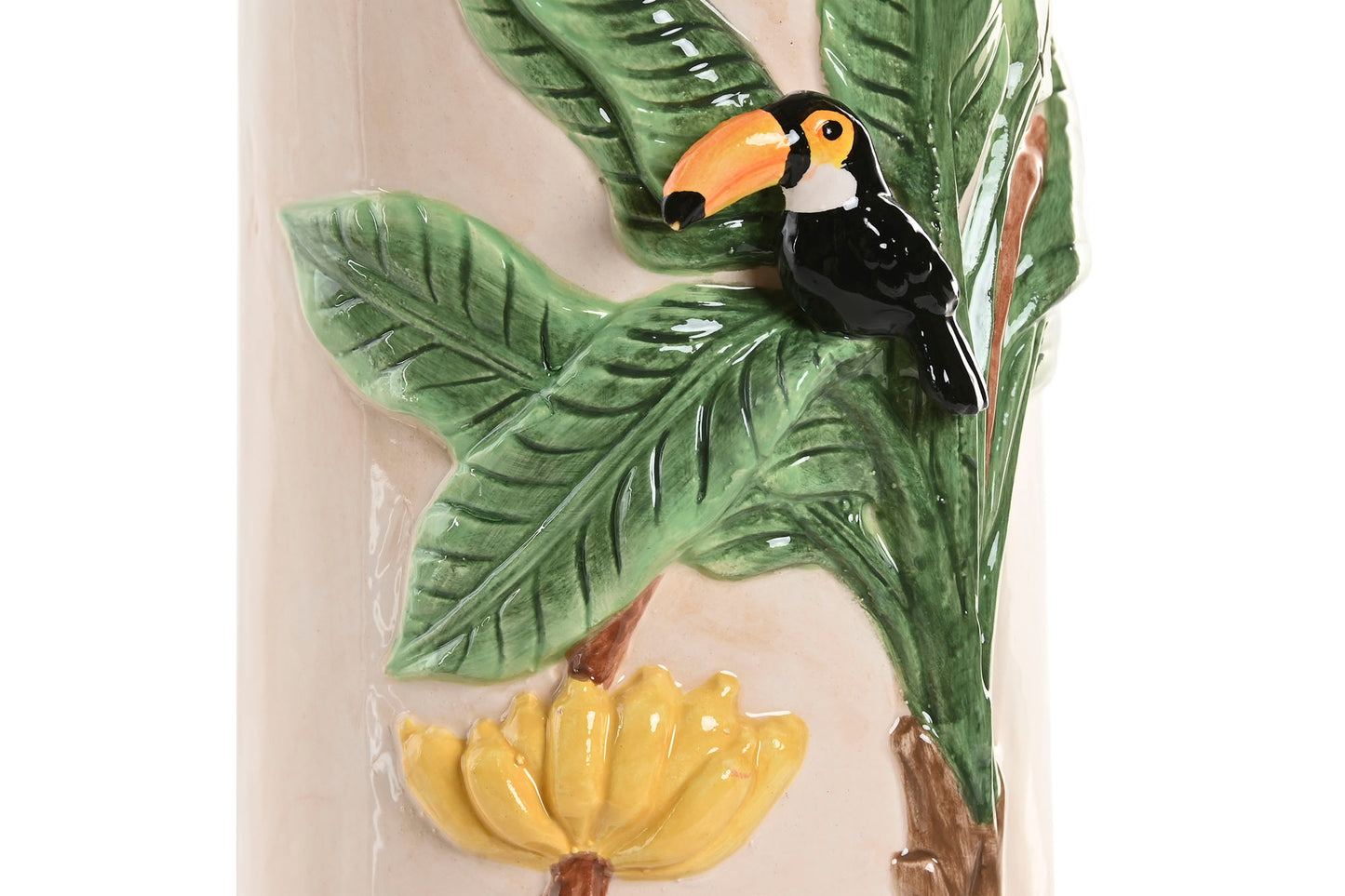 Toucan Vase – Ceramic Tropical Vase 22 cm