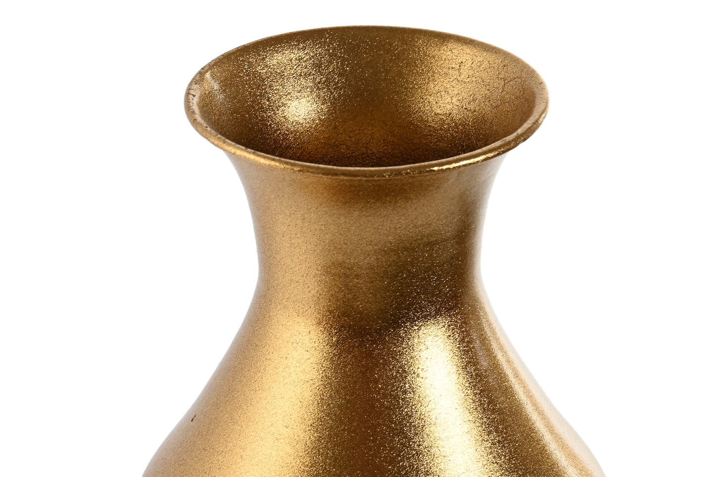 Golden Floor Vase Metal 51.5 cm – Chic Eyecatcher