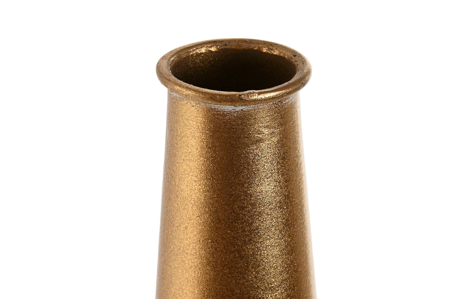Gold Floor Vase Metal 55.5 cm – Modern Design with Luxurious Texture