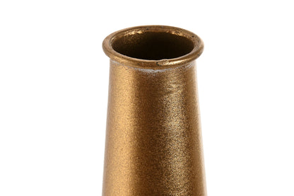 Gold Floor Vase Metal 55.5 cm – Modern Design with Luxurious Texture