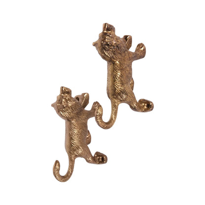 Lion Wall Hook Gold – Aluminum Animal Hook