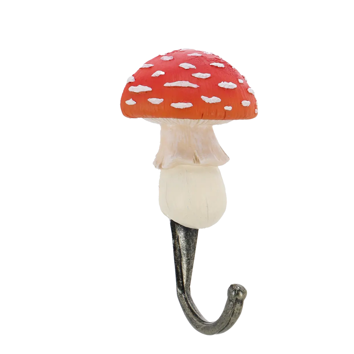 Wandhaak Paddenstoel – Keuze uit 4 Varianten – 11,5 cm