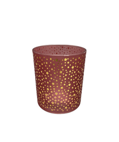Windlicht Twinkle Roze Goud – 8 of 10 cm – Padia