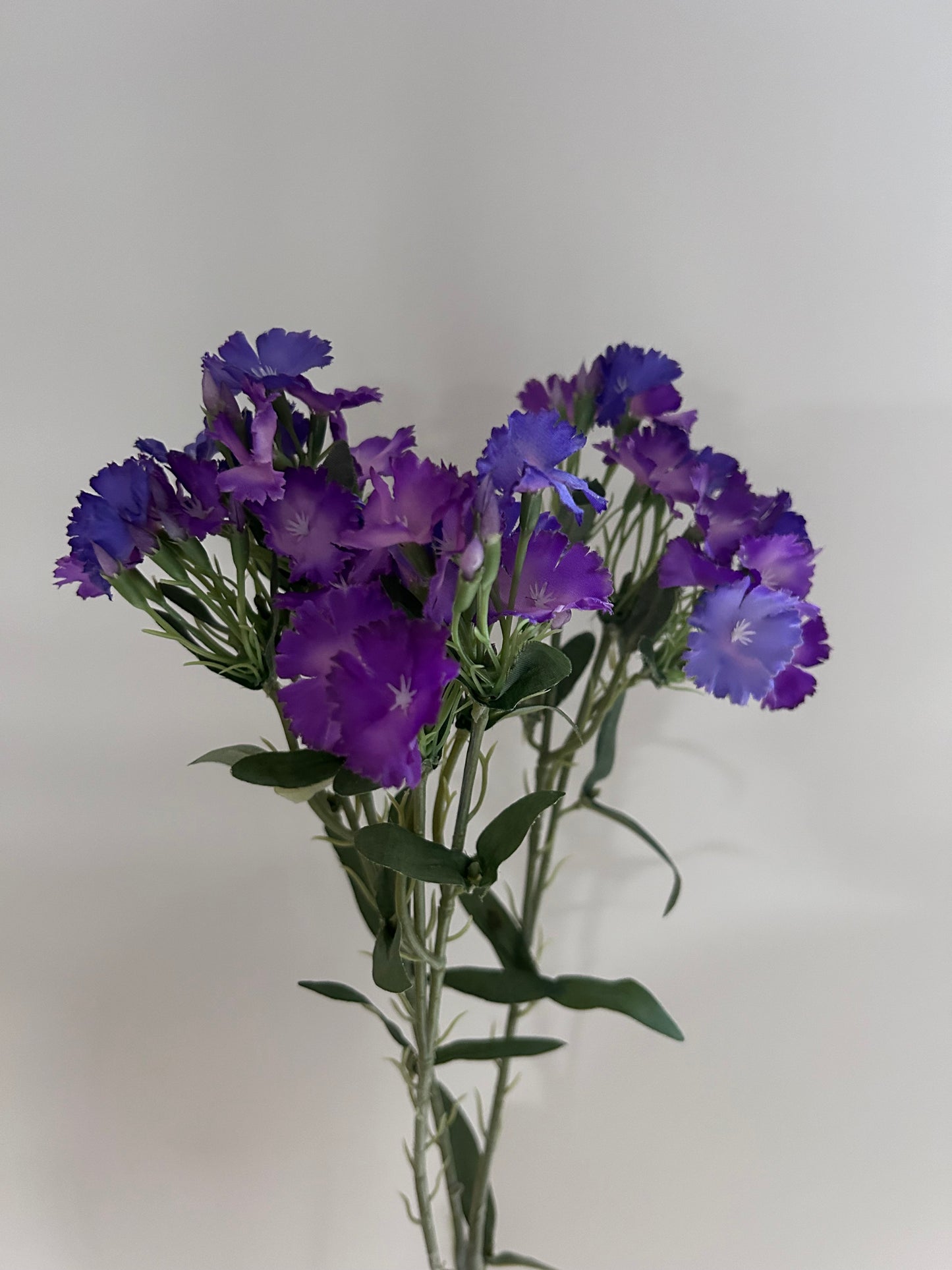 Seidenblume Lila Nelke - Kunstblume 73 cm