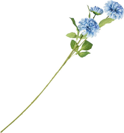 Seidenblume Dahlie Blau – Kunstblume 75 cm